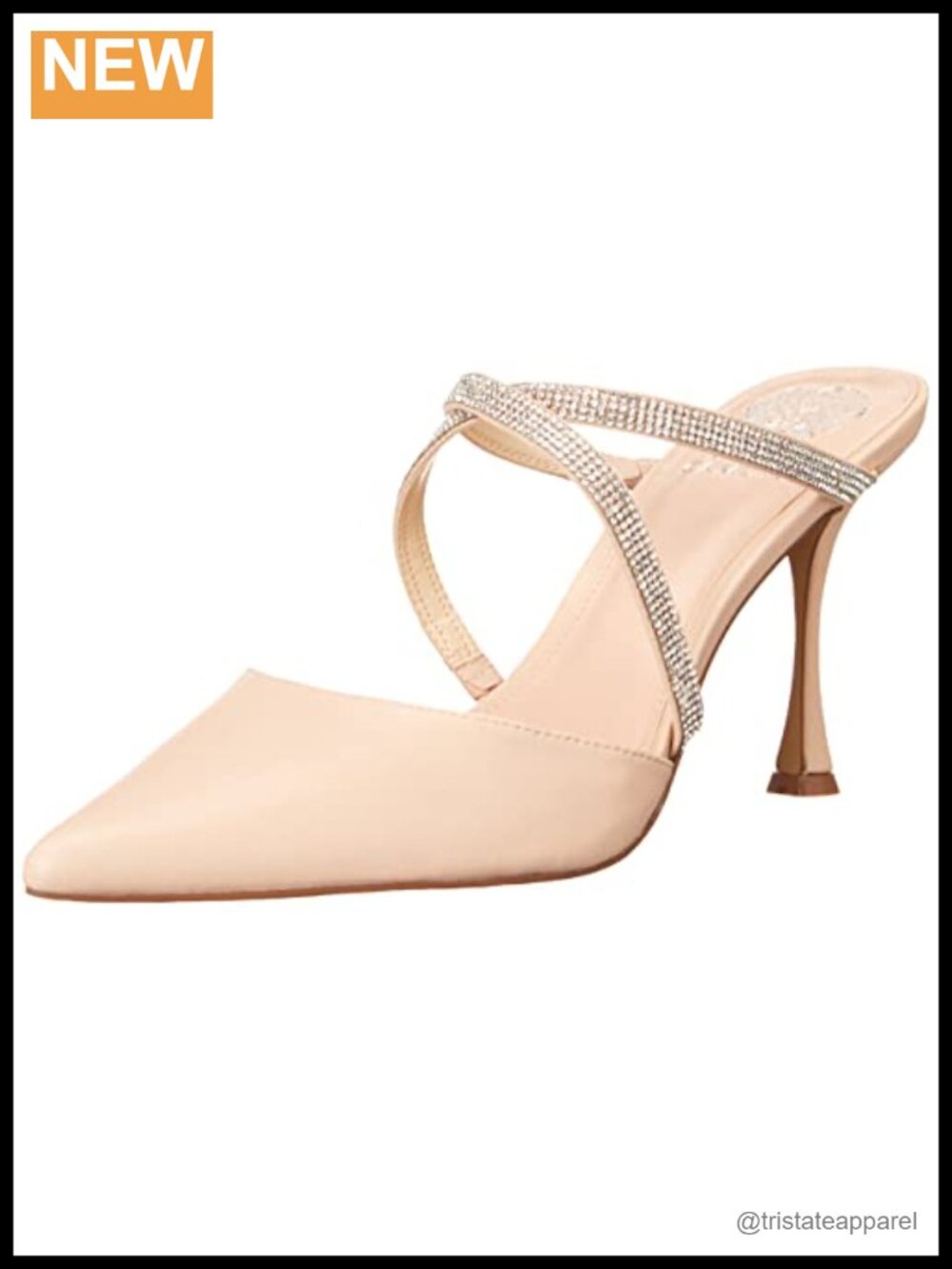 Vince Camuto Citiniy Pointed Toe Stiletto High Heel Mule Slip On